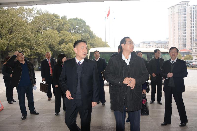 2014年12月，時任全國總工會書記處書記郭軍來公司調(diào)研