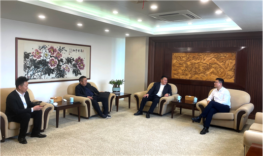 趙亮拜訪(fǎng)中石化寧波工程公司總經(jīng)理韓振飛