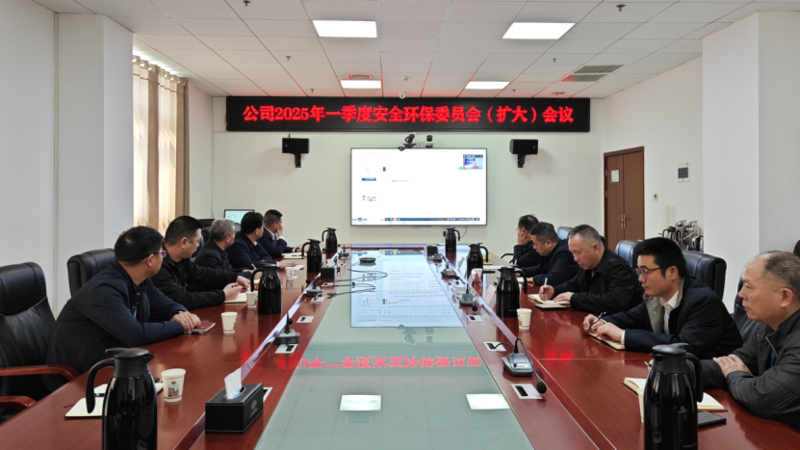 中國化學(xué)四化建召開2025年一季度安委會（擴大）會議
