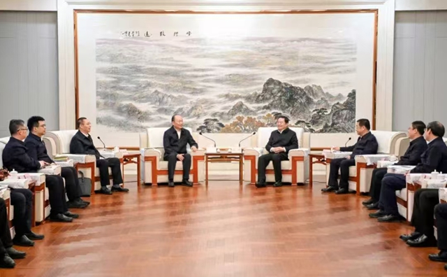莫鼎革拜會(huì)遼寧省委書記郝鵬、省長(zhǎng)王新偉