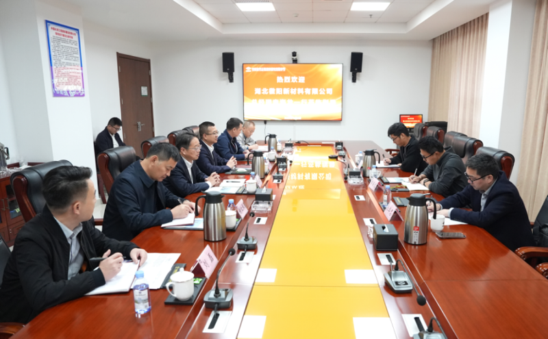 中國化學(xué)工程四化建與湖北徽陽新材料舉行會(huì)談