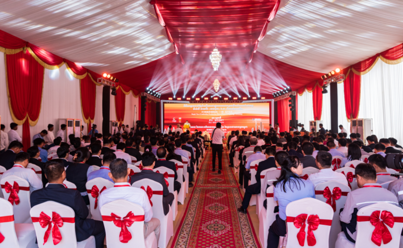 匠心筑造  奉獻(xiàn)精品② | 奮戰(zhàn)開門紅！四化建承建柬埔寨萬力輪胎項(xiàng)目投產(chǎn)